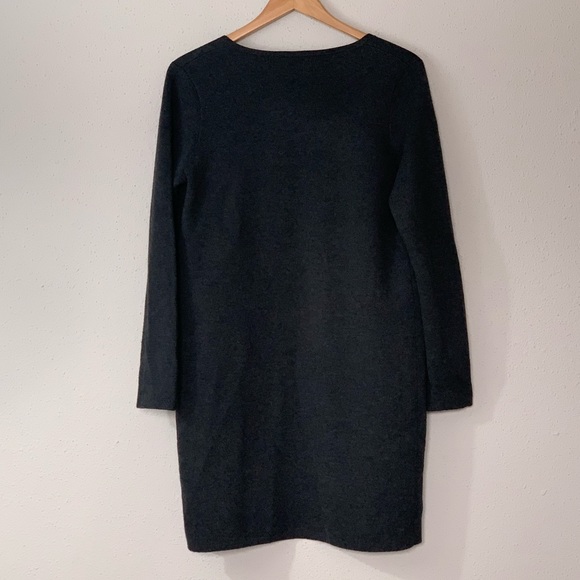 J. Crew Gray Cardigan Sweater Cozy Minimalist Design - Picture 10 of 10